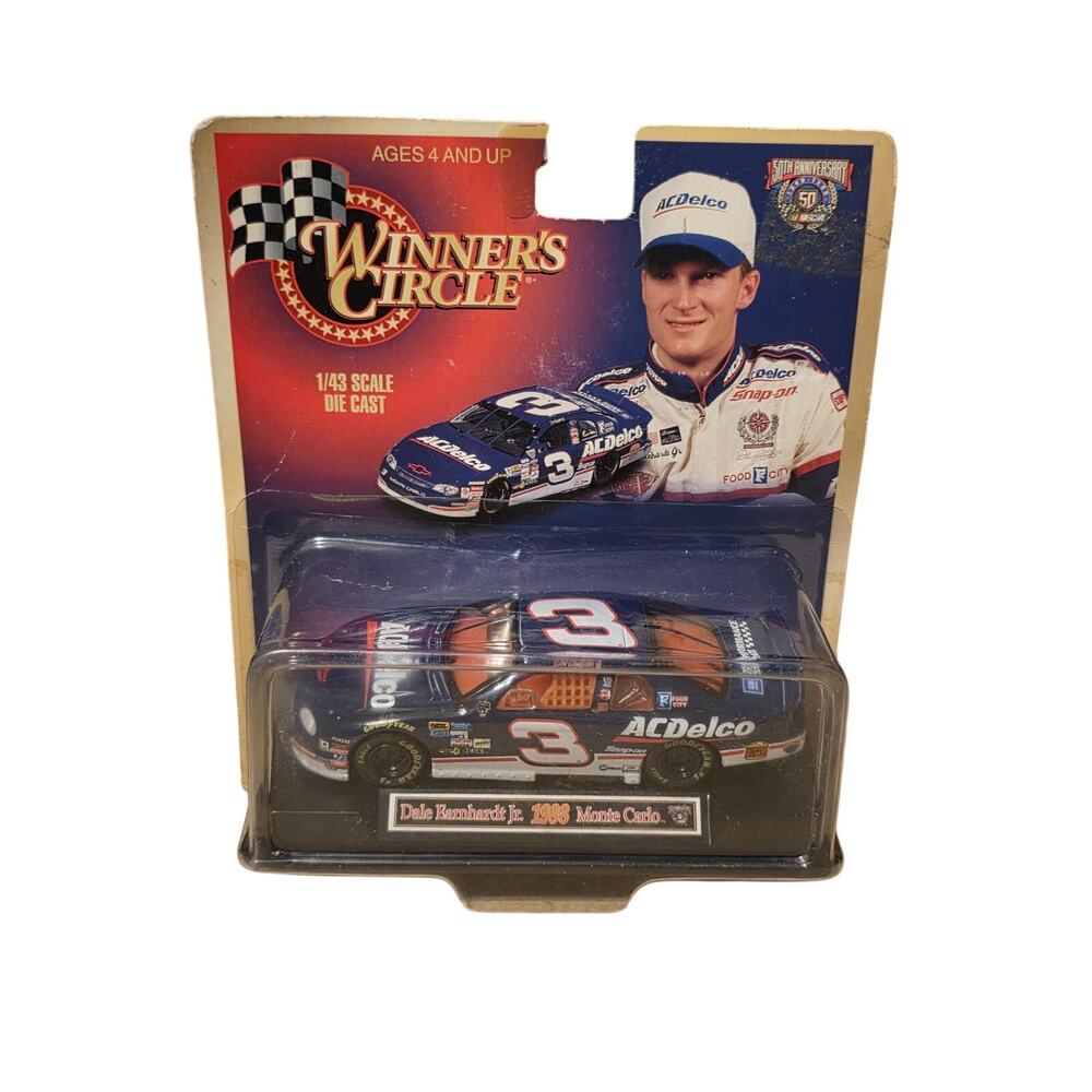 Dale Earnhardt Jr 3 AC Delco 1998 Monte Carlo Winner's Circle 1:43 Sealed Nascar